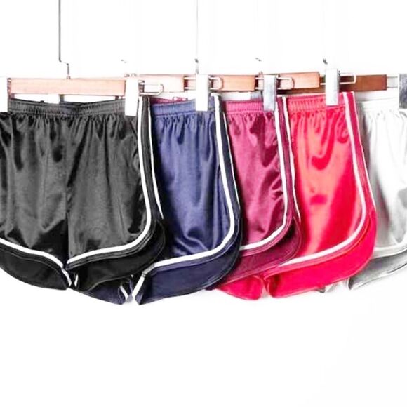 Women Girls Yoga Booty Joggers Sport Gym Shorts - Picture 4 of 4